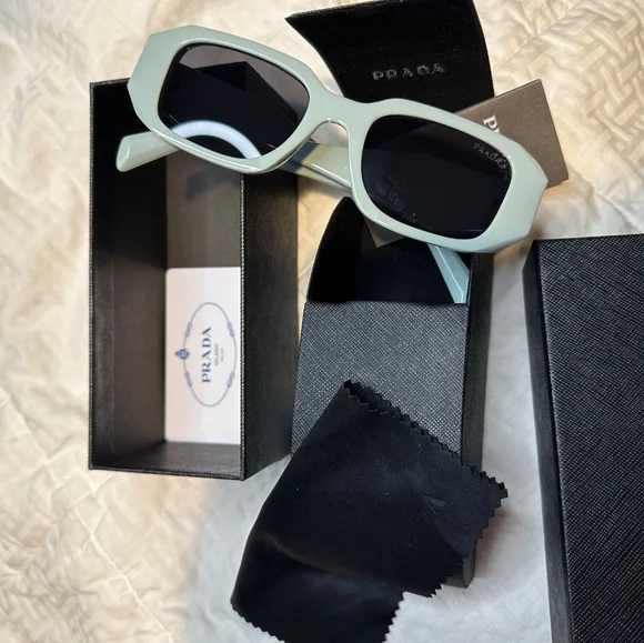 Prada | Accessories | Light Blue Prada Sunglasses | Poshmark display picture 1
